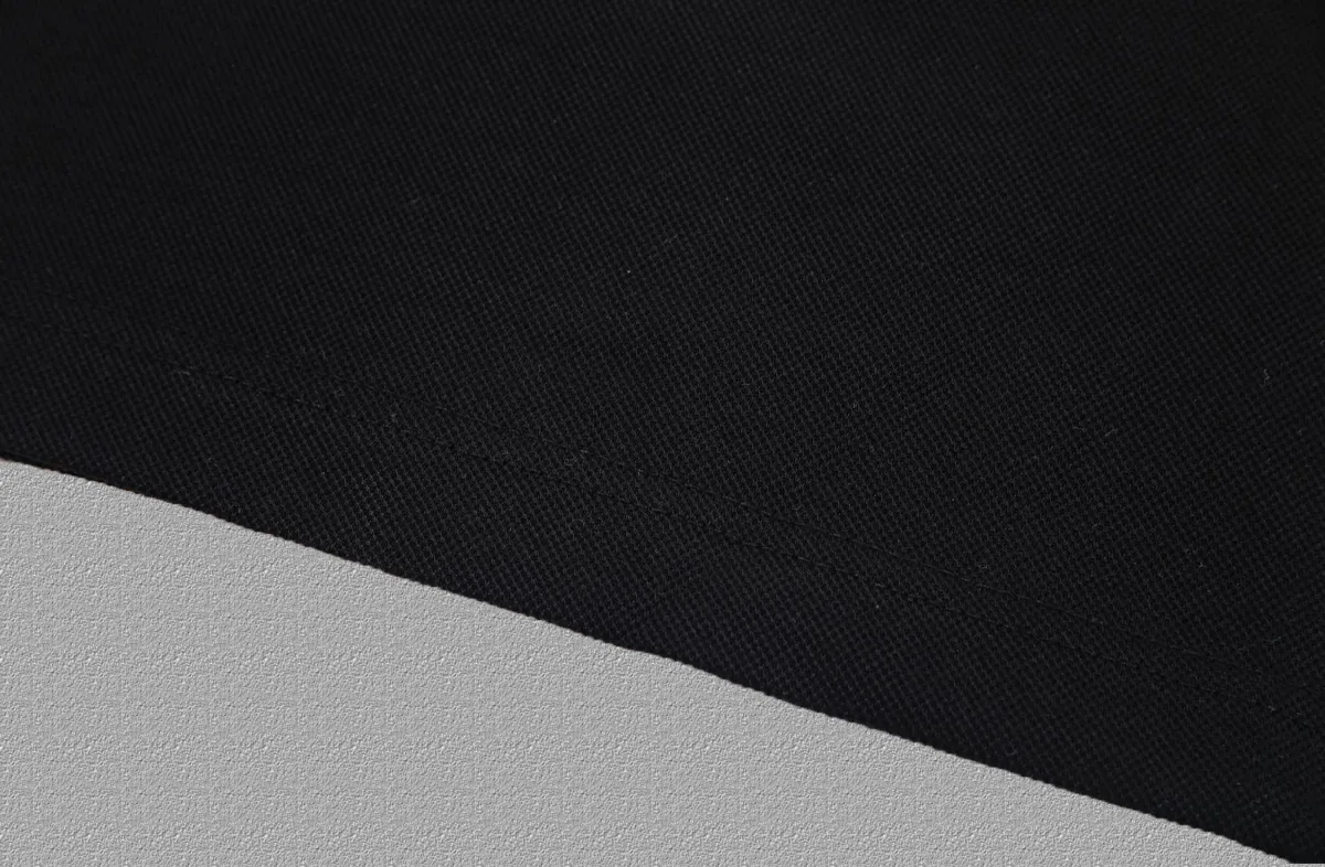P100✨🔥 [valentine Valentino] 2026FW short-sleeved lapel polo shirt Color: Black White Size: S-XXL